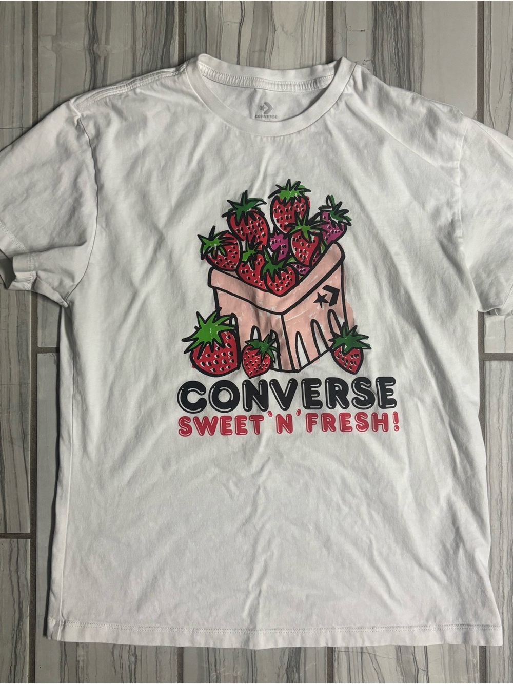 Converse Strawberry Graphic Tee